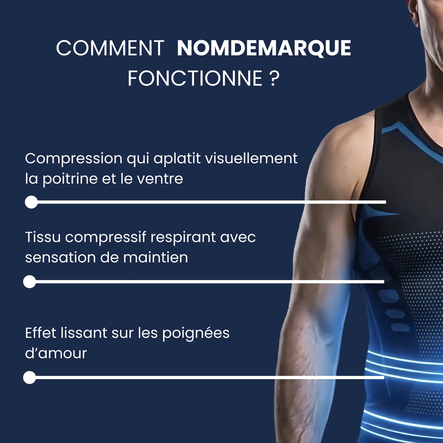 FormFit | Débardeur gainant pour homme